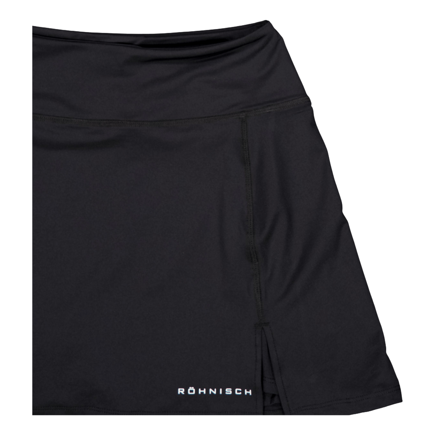 Court Jersey Skort Black