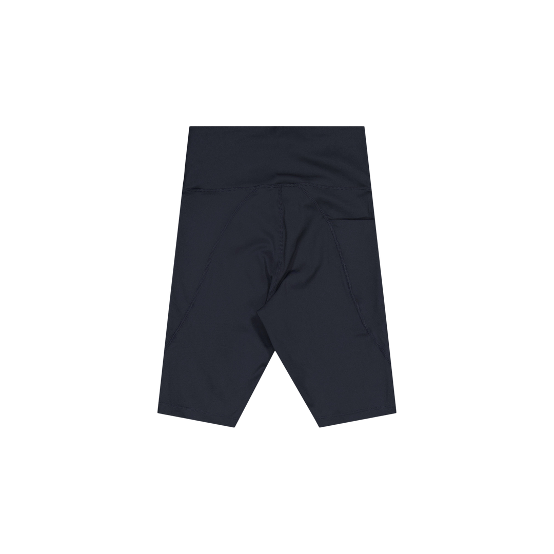 Flattering High Waist Bike Tig Black