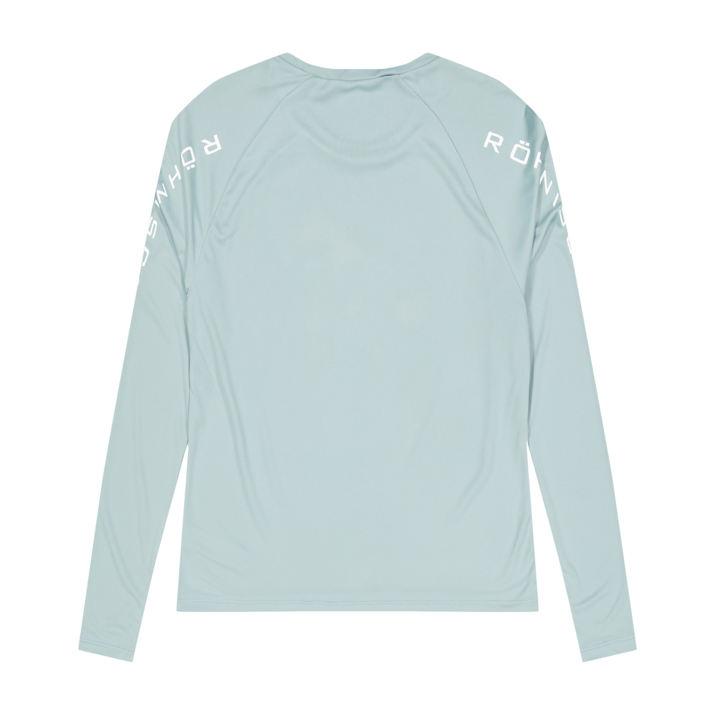 Active Logo Long Sleeve Silver Blue