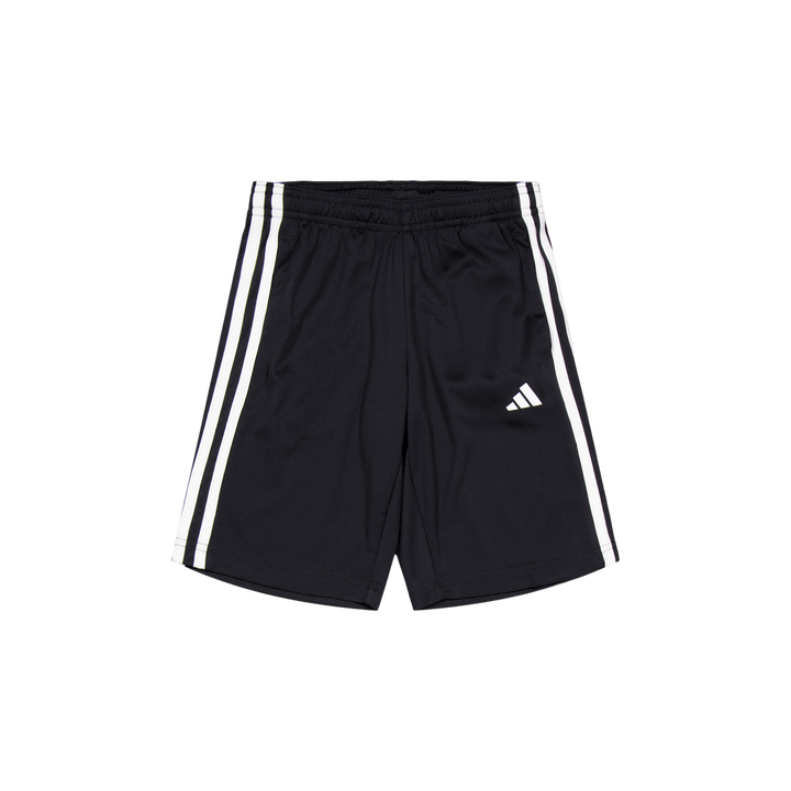 Train Essentials AEROREADY 3-Stripes Regular-Fit Shorts Black
