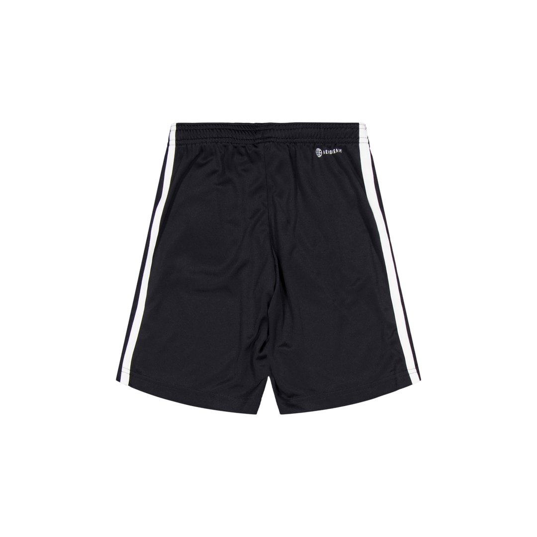Train Essentials AEROREADY 3-Stripes Regular-Fit Shorts Black