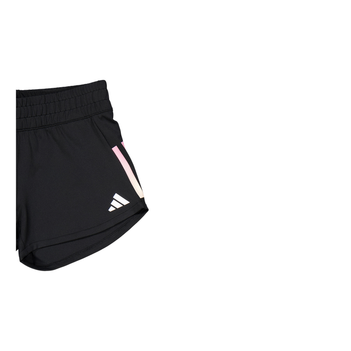 AEROREADY 3-Stripes Knit Shorts Black