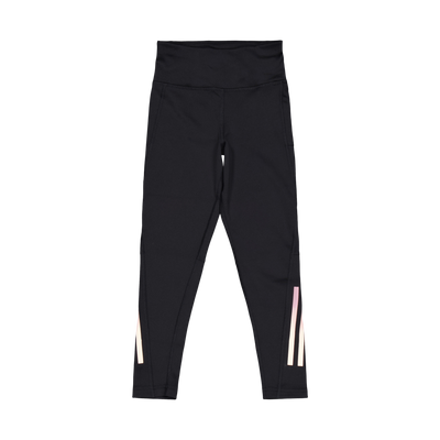 AEROREADY 3-Stripes High-Rise 7/8 Optime Pocket Leggings Black