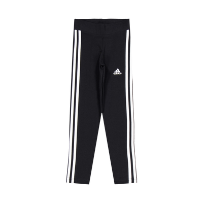 Essentials 3-Stripes Cotton Leggings Black