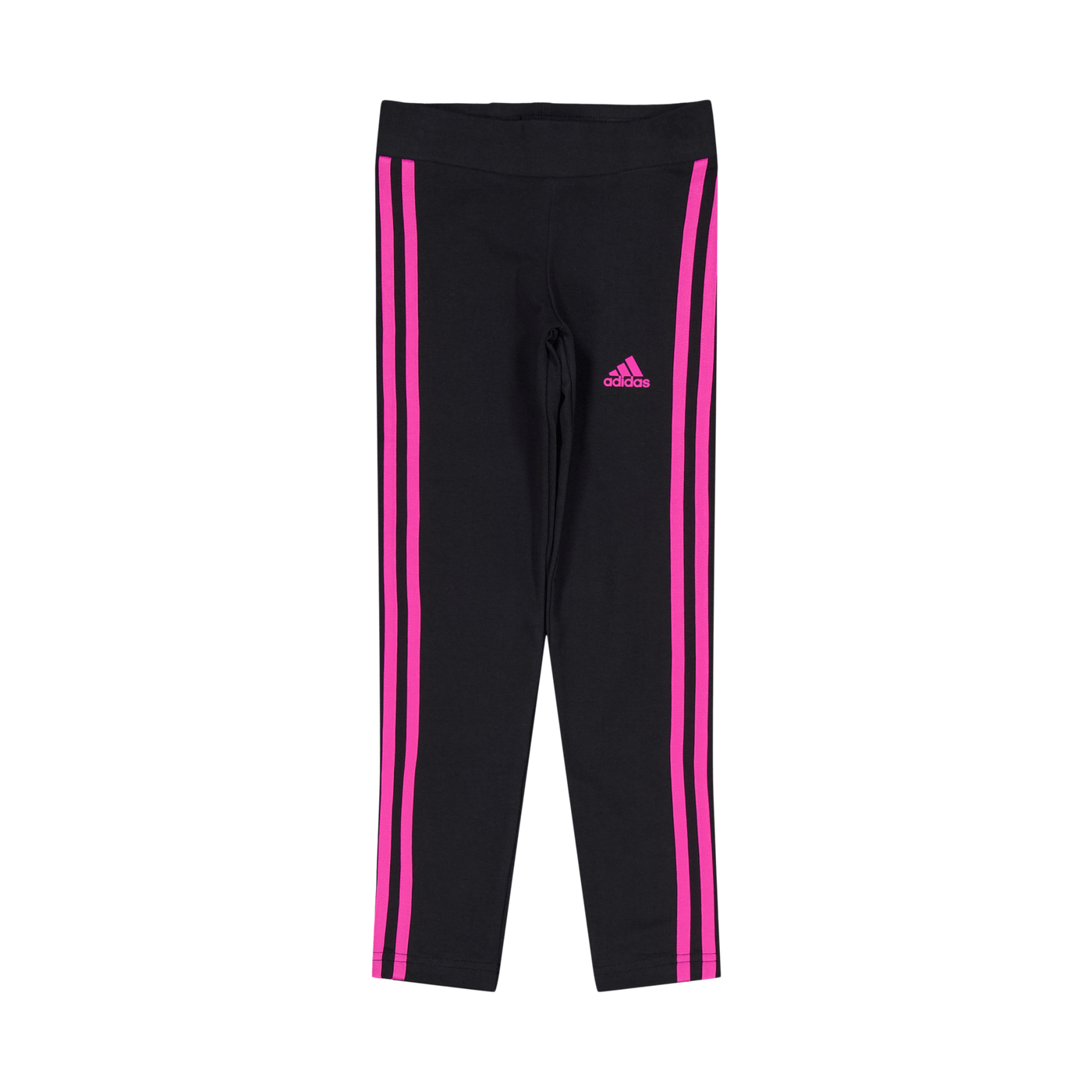 Essentials 3-Stripes Cotton Leggings Black