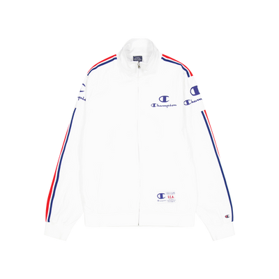 Full Zip Sweatshirt White