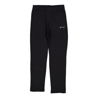Straight Hem Pants Black Beauty