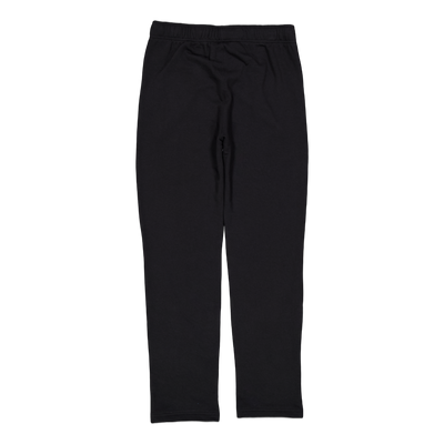 Straight Hem Pants Black Beauty