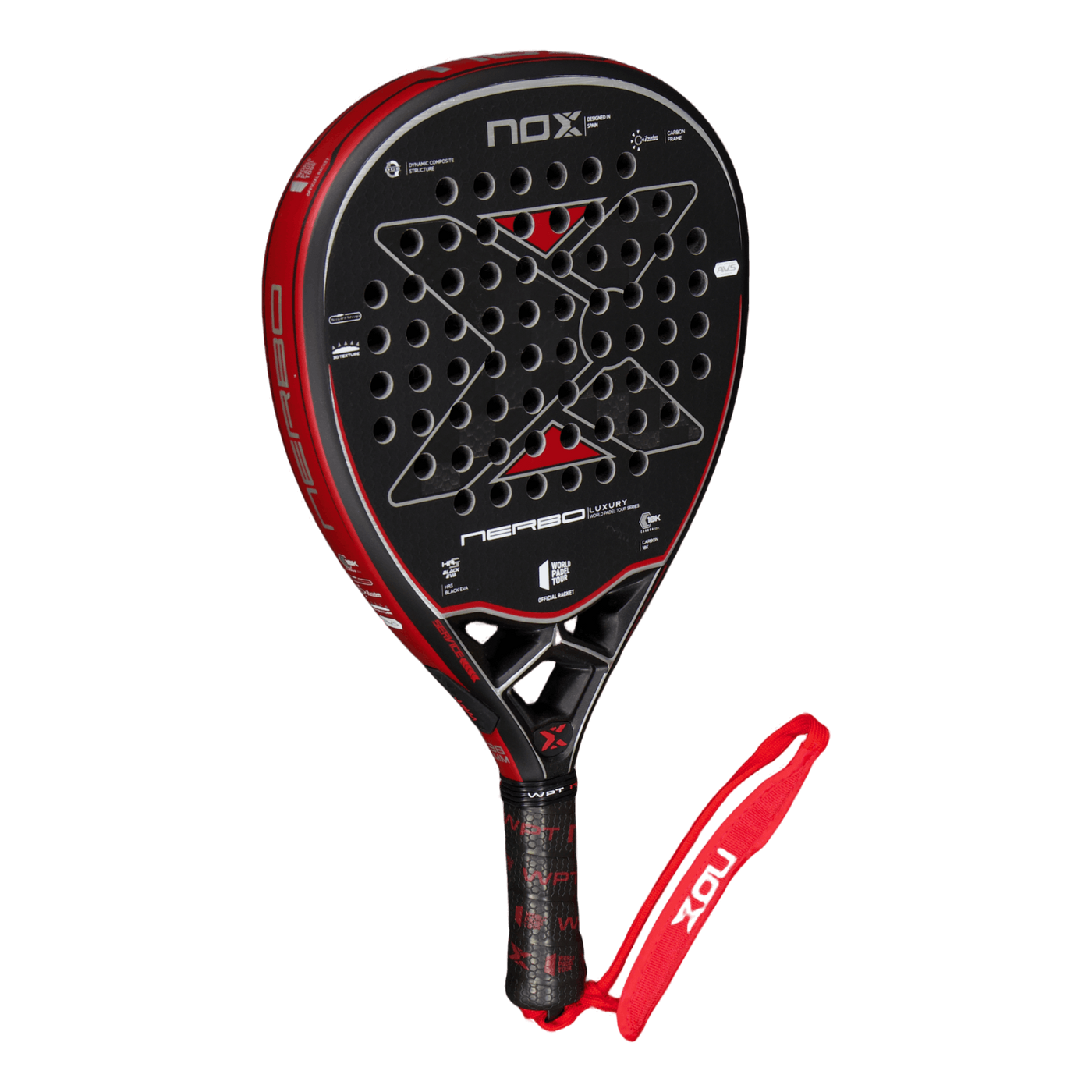 Nerbo Wpt Luxury Series Black/red