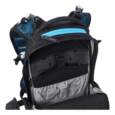 Flow 16l Mtb Protector Pack Black/malmoe Blue