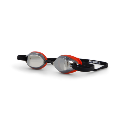 Nike U Legacy Mirrored Goggle Red Black