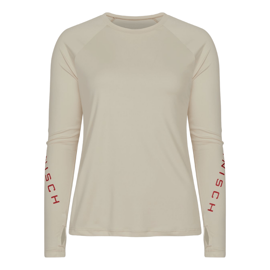 Active Logo Long Sleeve Oatmeal