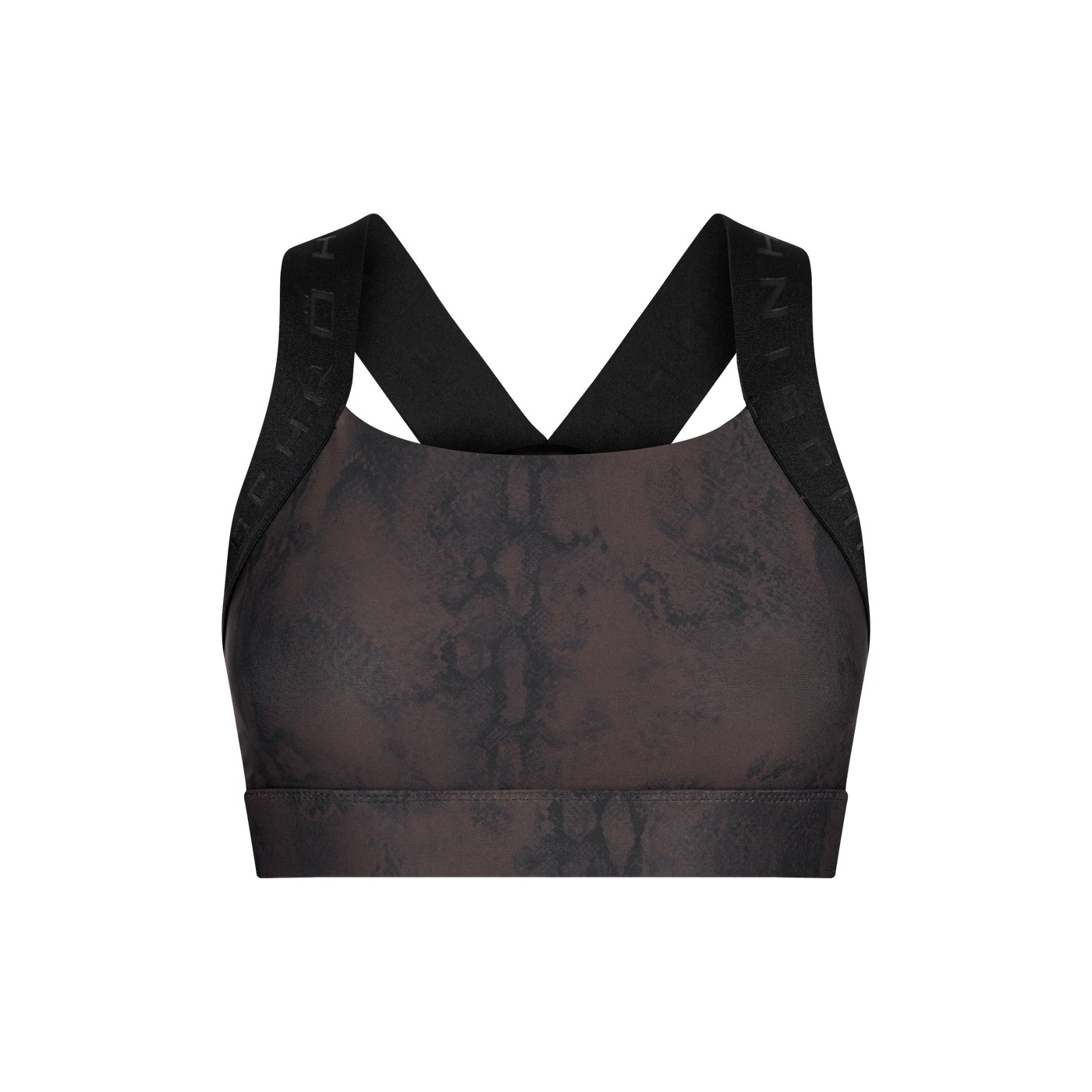 Kay Printed Sportsbra Brown Snake