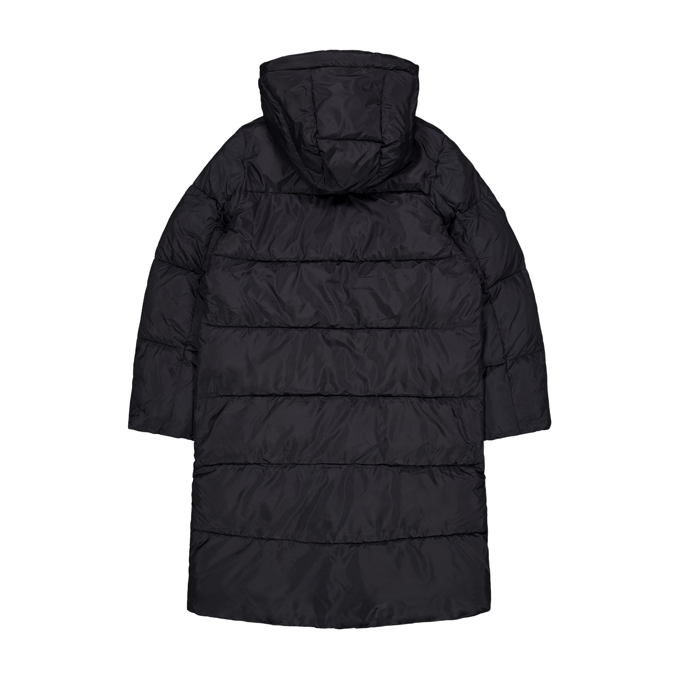 Reign Hood Coat Black