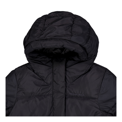 Reign Hood Coat Black