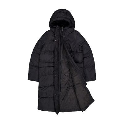 Reign Hood Coat Black