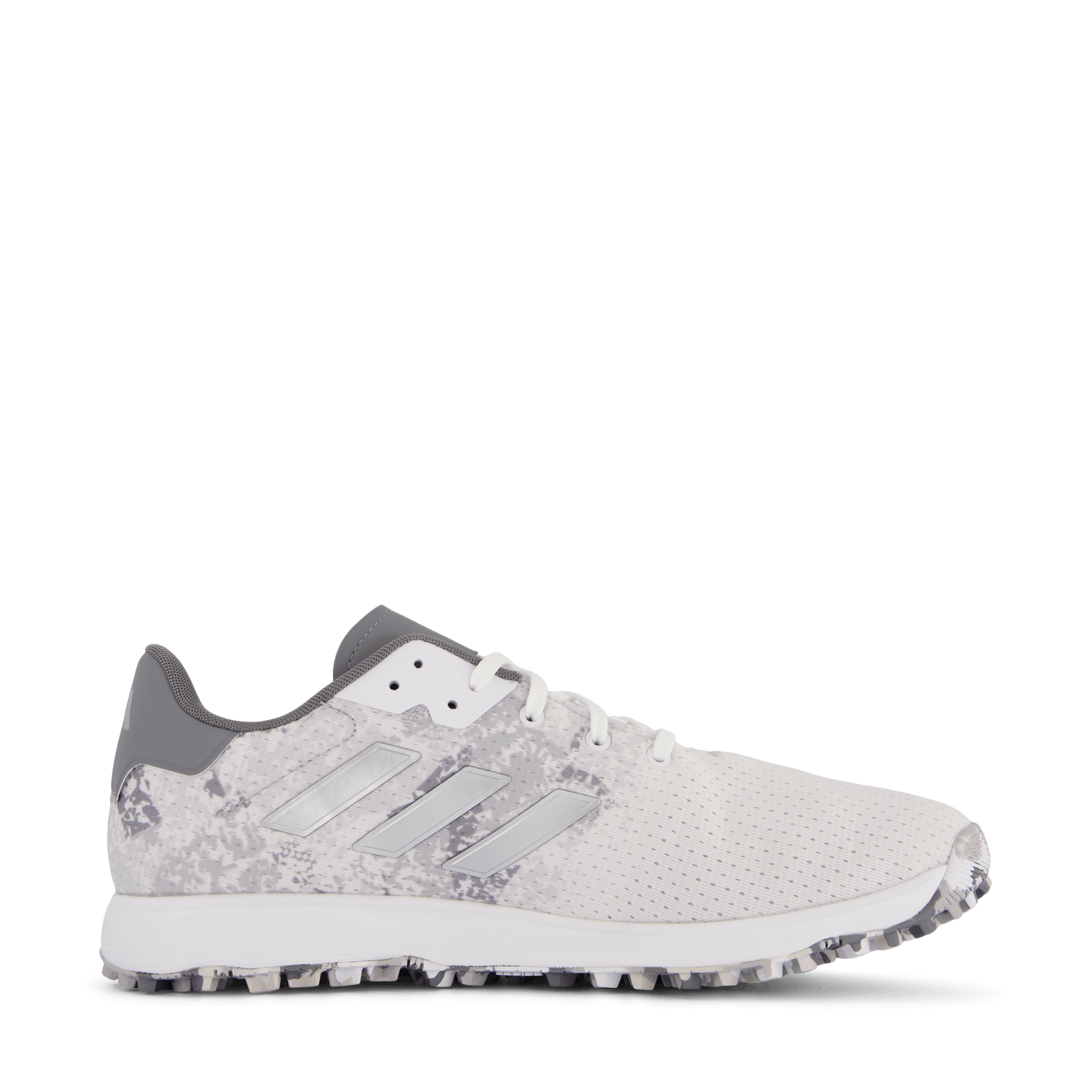 S2G SL Golf Shoes Cloud White / Matte Silver / Grey Three