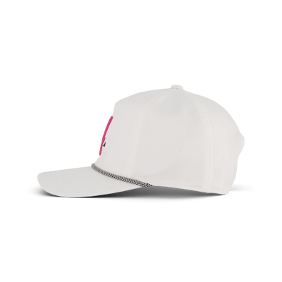 Five-Panel Golf Cap White