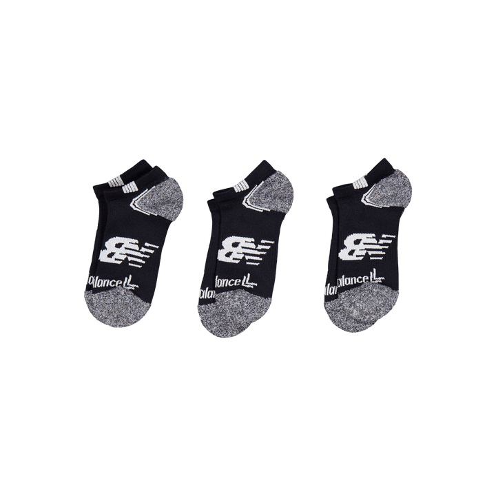 New Balance Unisex No Show Run Black,white