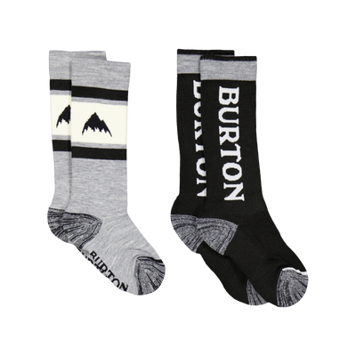 Burton Kids Weekend Sock 2-pac Black