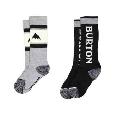 Burton Kids Weekend Sock 2-pac Black