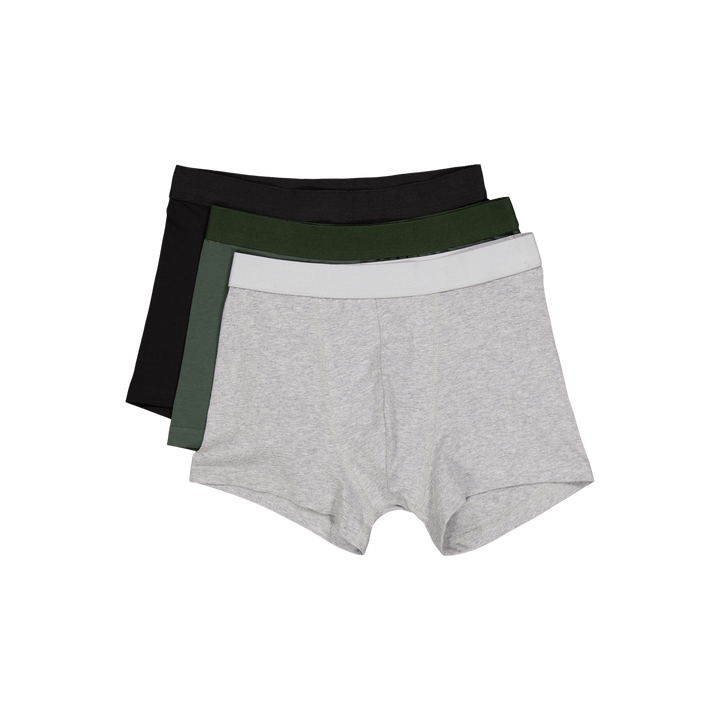 Bread &amp; Boxers 3-pack Boxer Brief Mixed Color ,, Forest Gre