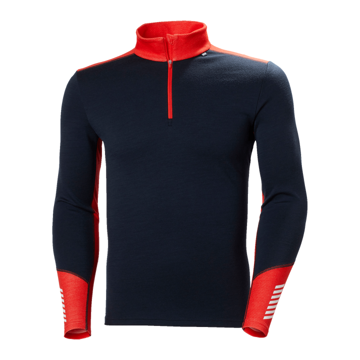 Lifa Merino Midweight 1/2 Zip Blue