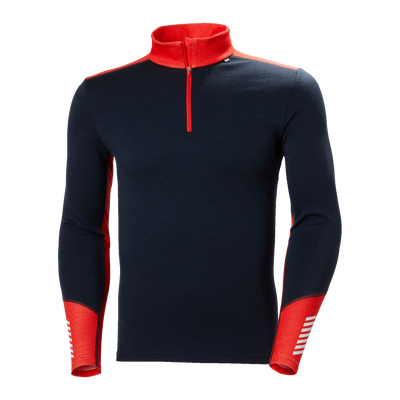 Lifa Merino Midweight 1/2 Zip Blue