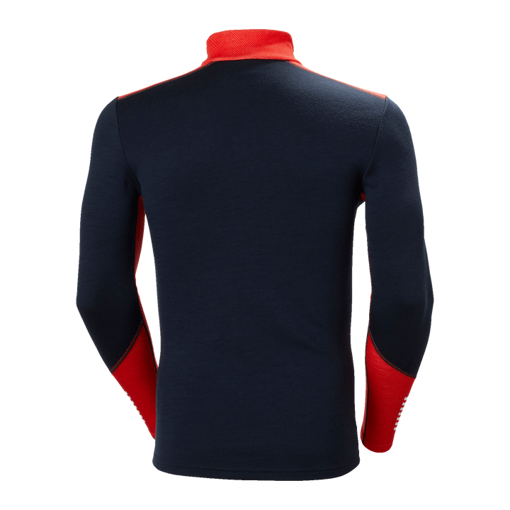 Lifa Merino Midweight 1/2 Zip Blue