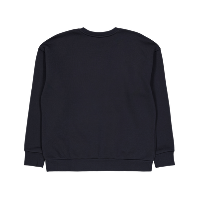 Essential Fleece Crew Black
