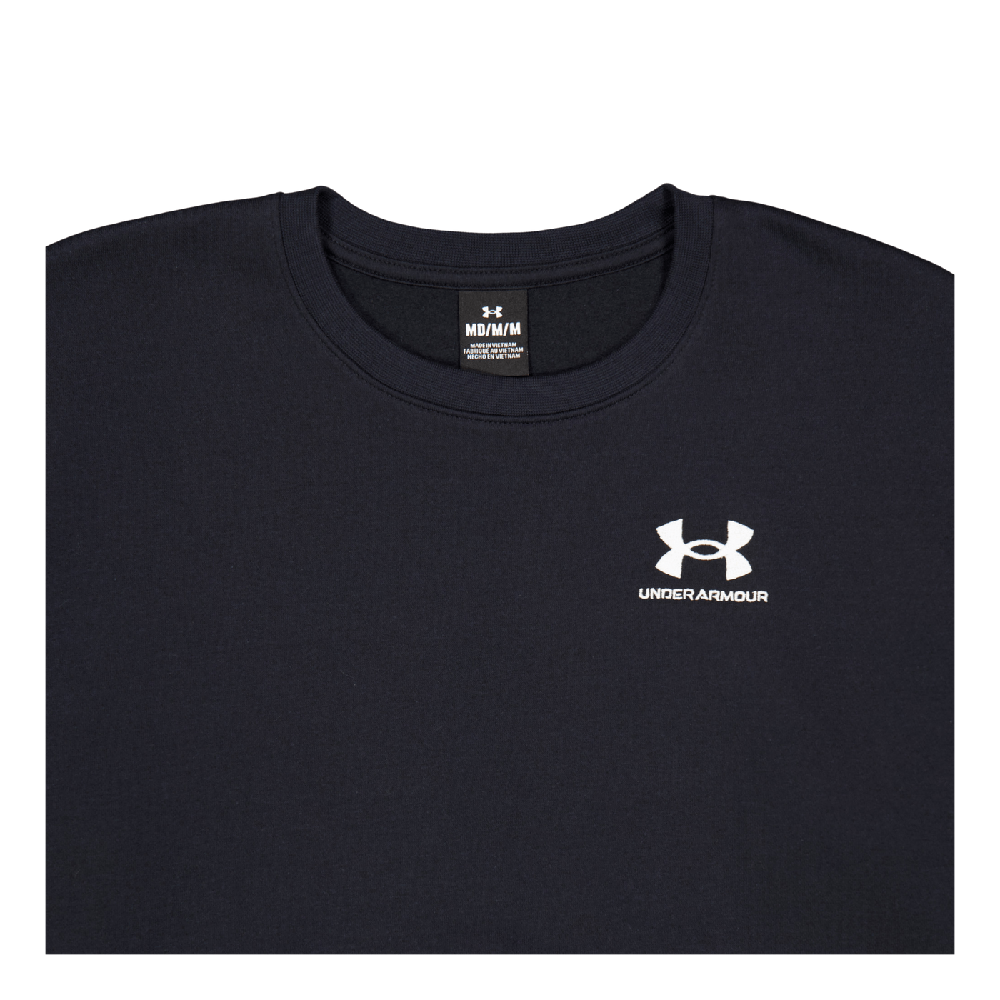 Essential Fleece Crew Black