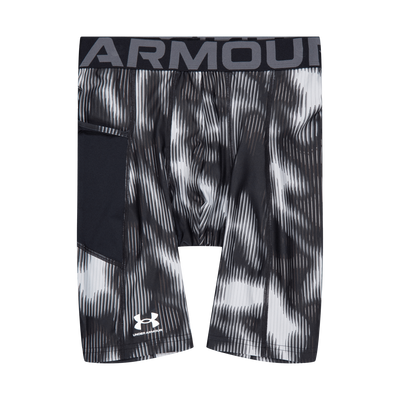 Ua Hg Prtd Long Shorts Black