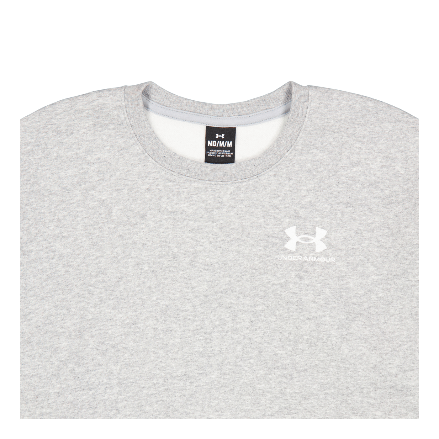 Essential Fleece Crew Mod Gray Light Heather