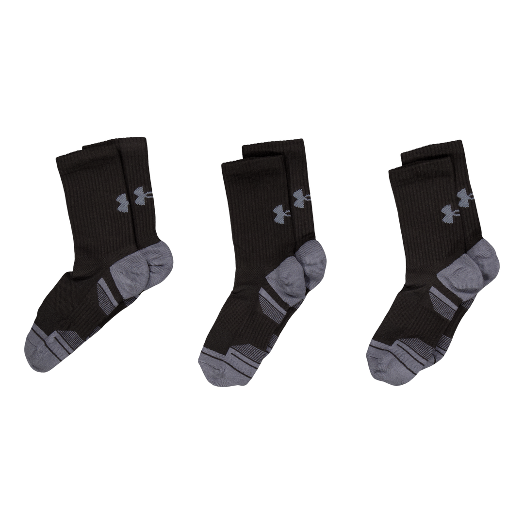Ua Performance Cotton 3p Mid Black