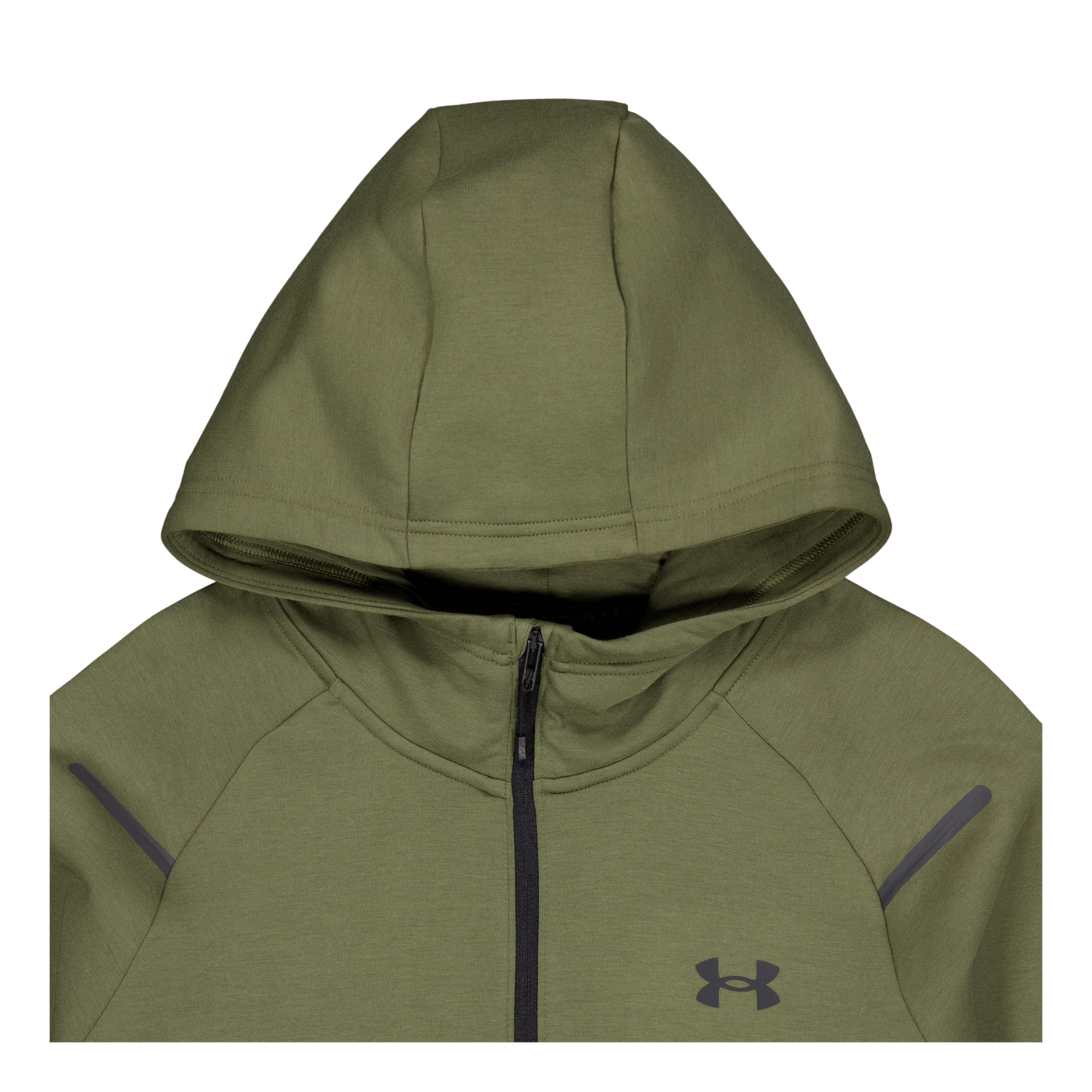 Ua Unstoppable Flc Hoodie Marine Od Green