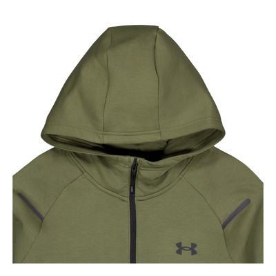 Ua Unstoppable Flc Hoodie Marine Od Green