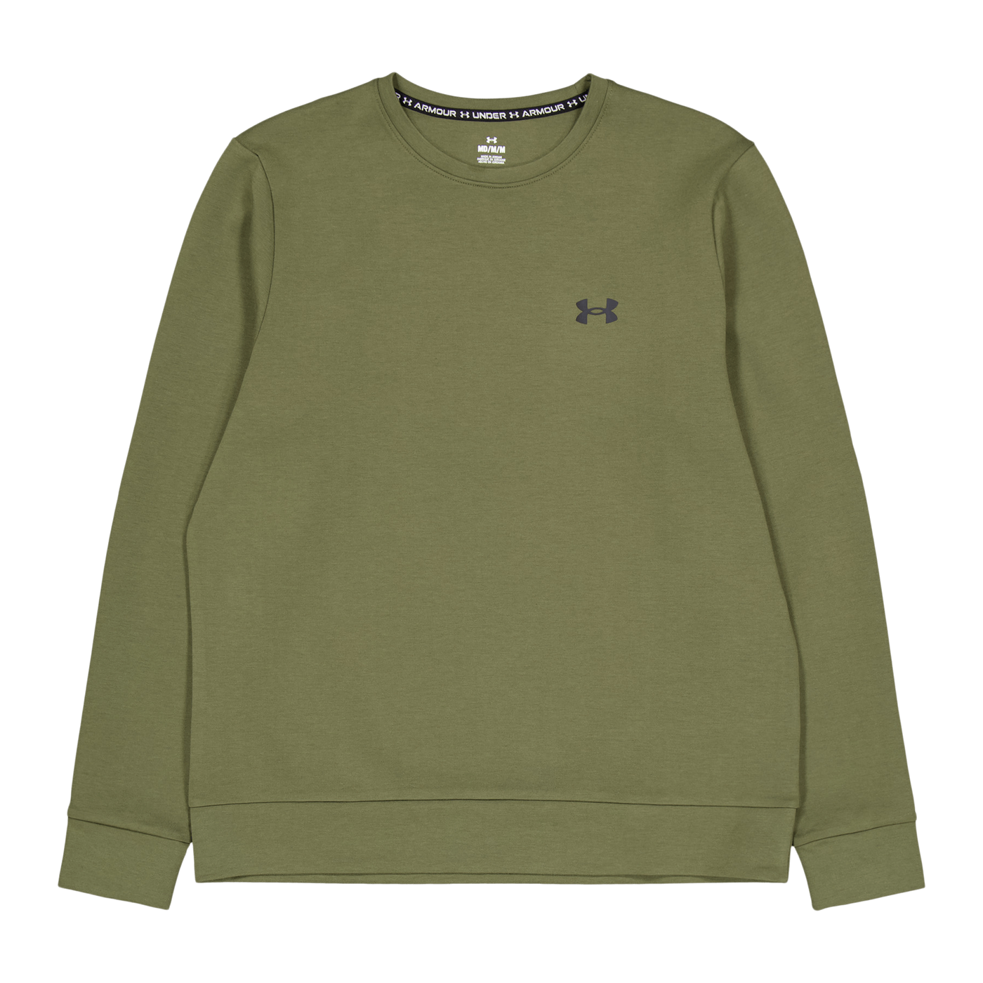 Ua Unstoppable Flc Crew Marine Od Green