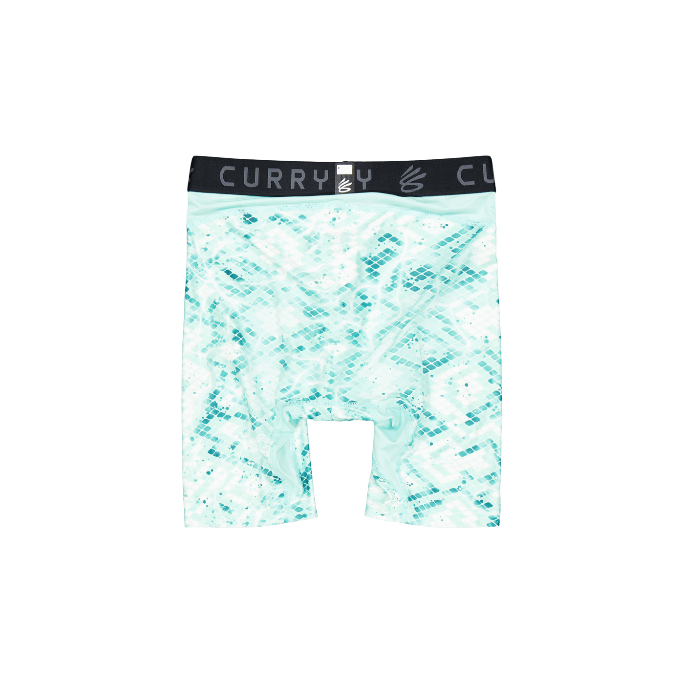 Ua Curry Hg Prtd Shorts Neo Turquoise
