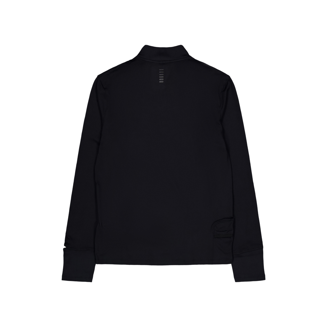 Qualifier Run 1/4 Zip Black