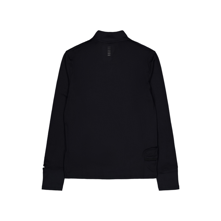 Qualifier Run 1/4 Zip Black