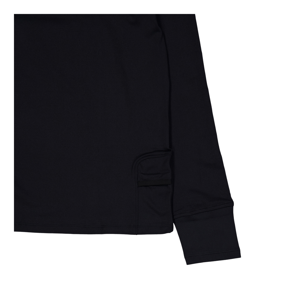 Qualifier Run 1/4 Zip Black