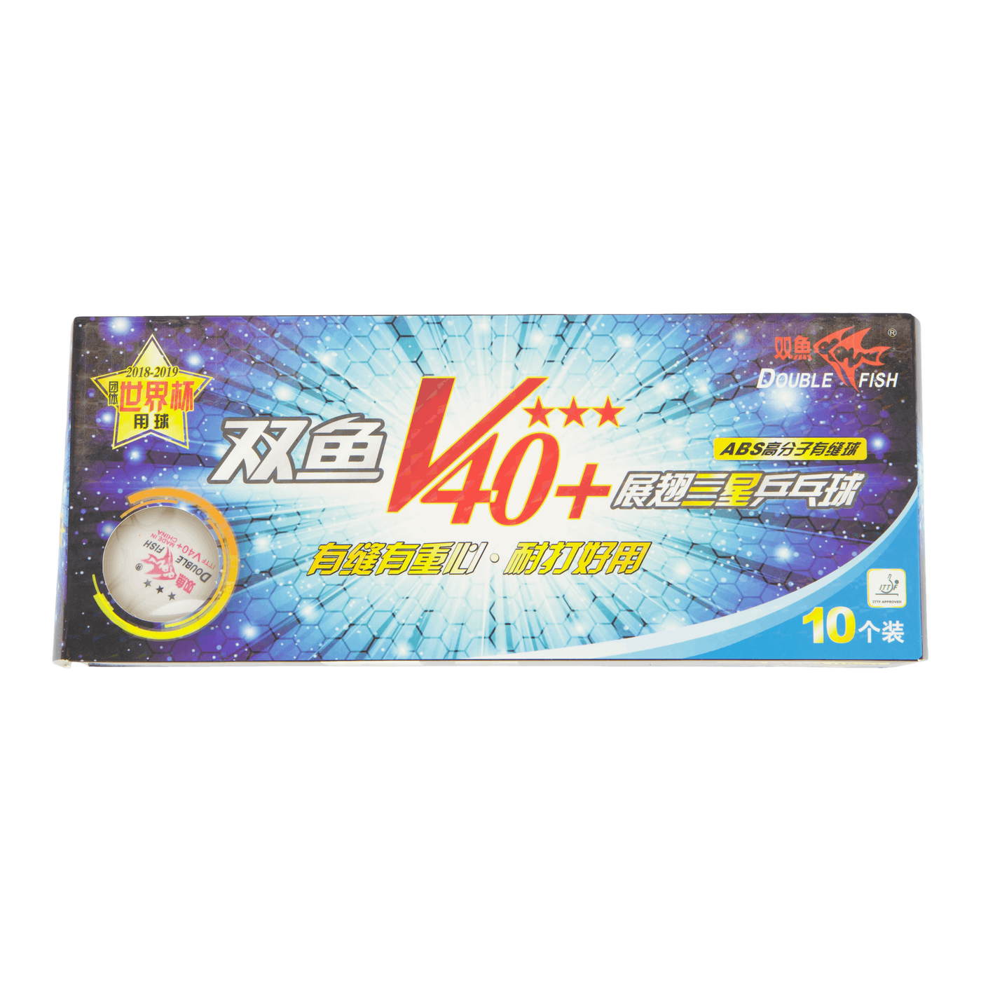 40+3-stars Table Tennis Ball (