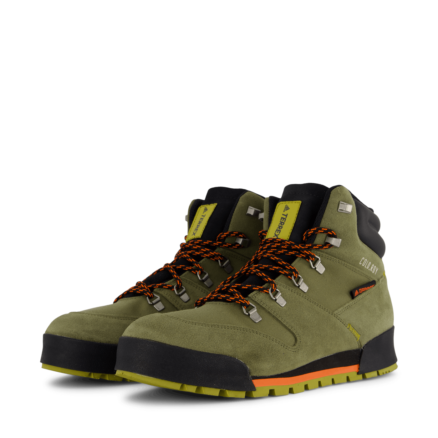 Terrex Snowpitch COLD.RDY Hiking Shoes Focus Olive / Core Black / Pulse Olive