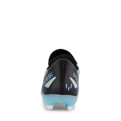 X Crazyfast Messi.3 Firm Ground Boots Silver Metallic / Bliss Blue / Core Black