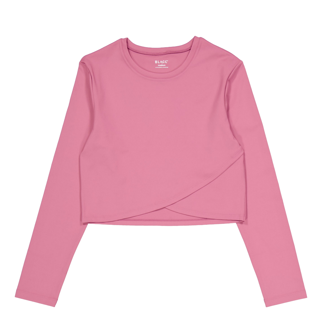 Ella Overlap Long Sleeve Top Mellow Mauve