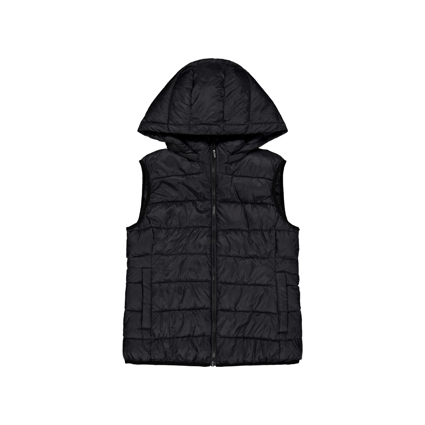 Lulu Hood Vest Black