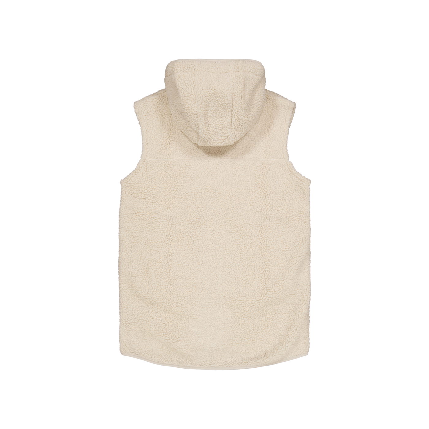 Pile Long Vest Oatmeal