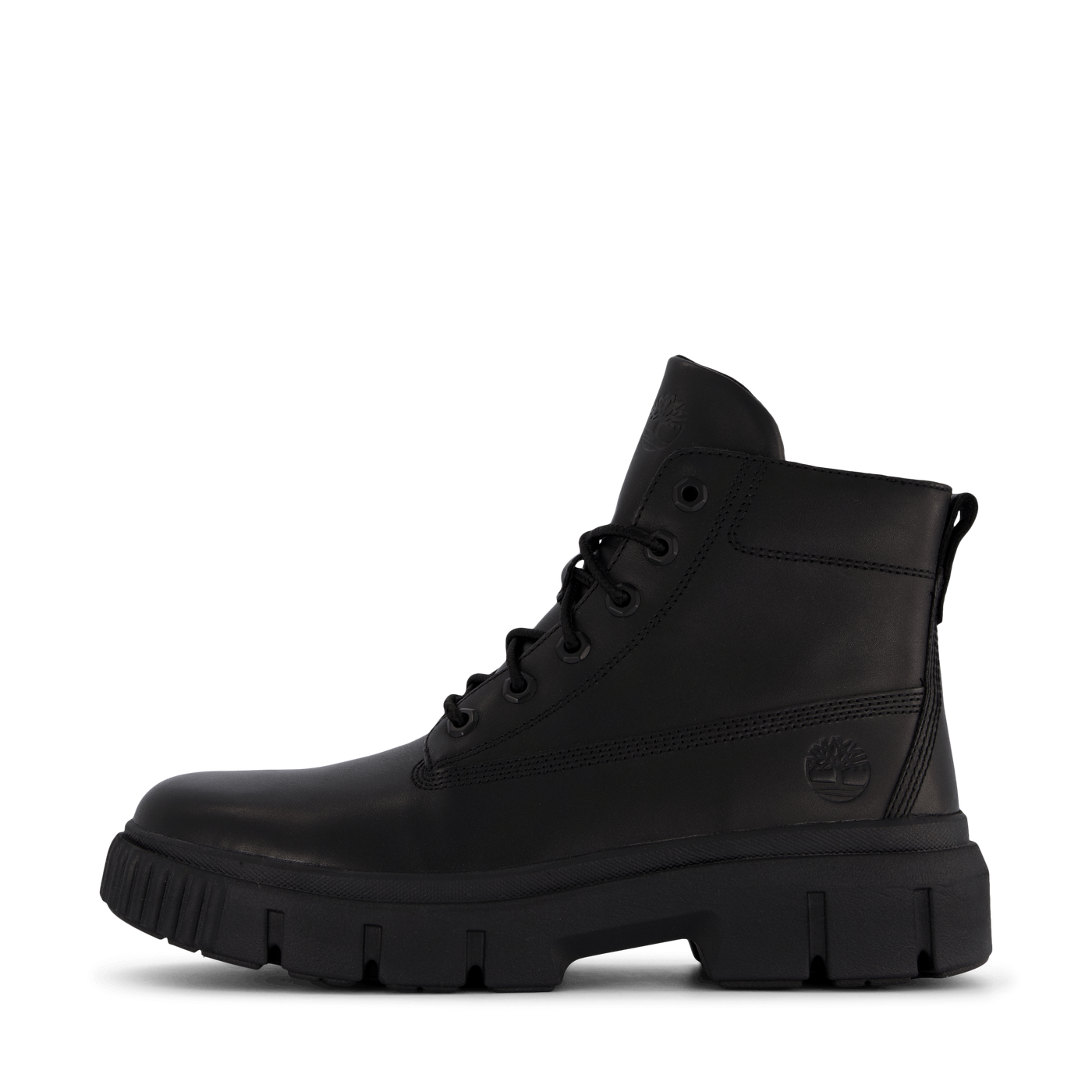 Greyfield Leather Boot Black