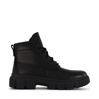 Greyfield Leather Boot Black