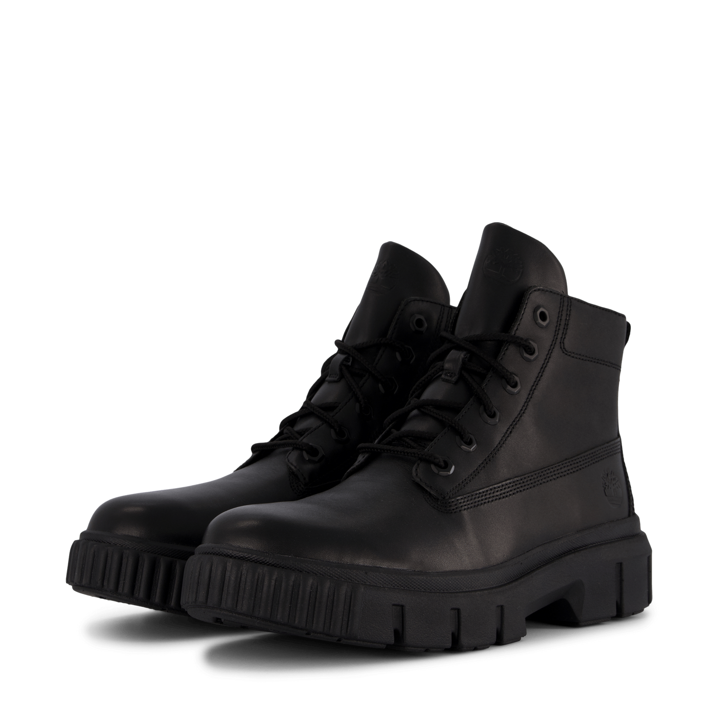Greyfield Leather Boot Black